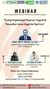 Kegiatan Webinar 2022