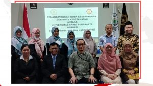 Penandatanganan Nota Kesepahaman dan Nota Kesepakatan antara STIKes Mitra Husada Karanganyar dengan Universitas Sahid Surakarta