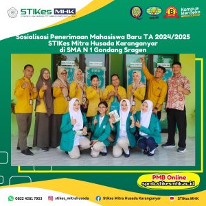 Kegiatan Sosialisasi Penerimaan Mahasiswa Baru (PMB) TA 2024/2025 di SMA N 1 Gondang Sragen
