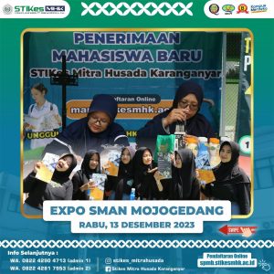 Dokumentasi Expo Penerimaan Mahasiswa Baru 2024/2025 di SMAN Mojogedang