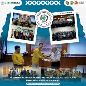  Program Studi Sarjana Terapan Kesehatan dan Keselamatan Kerja STIKes Mitra Husada Karanganyar melaksanakan kegiatan Asesmen Lapangan Akreditasi LAMPTKes