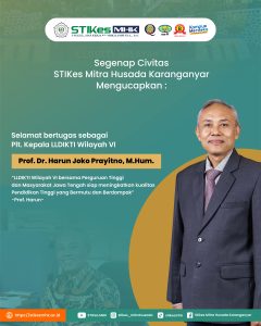 SELAMAT BERTUGAS PROF. Dr. HARUN JOKO PRAYITNO, M.HUM